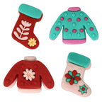 Festive Feels Edible Cupcake Decorations Pk/12  (40.7g / 1.43oz)