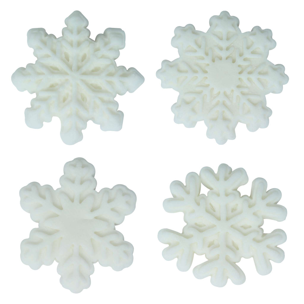 Let It Snow Edible Cupcake Decorations Pk/12  (36.1g / 1.27oz)