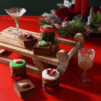 Under The Mistletoe Edible Cupcake Decorations Pk/12  (25.7g / 0.91oz)