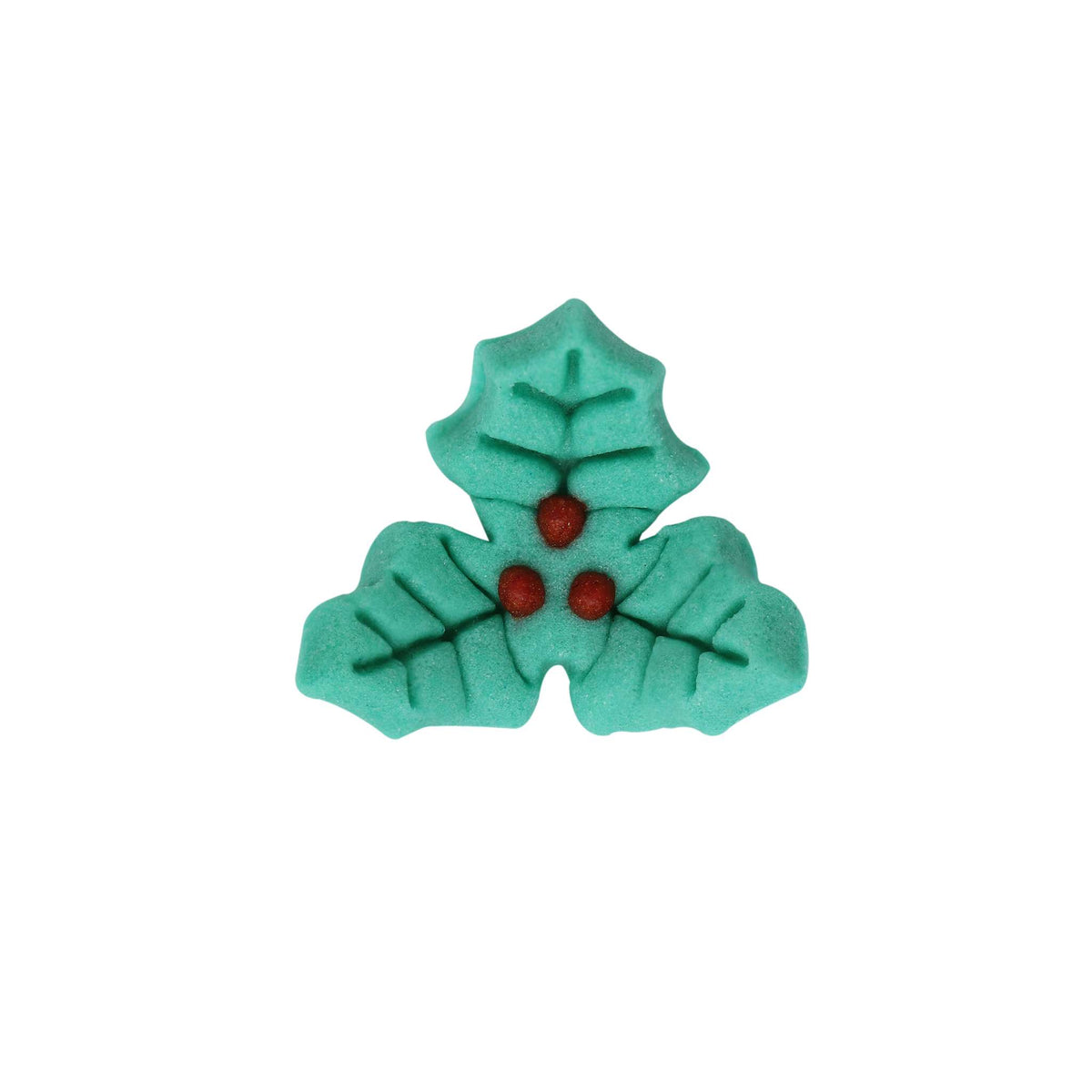 Noël Décorations en Sucre Comestibles - Houx joyeux (24 pièces)