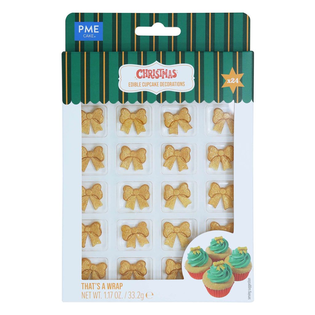 That's A Wrap Edible Cupcake Decorations Pk/24  (33.2g / 1.17oz)