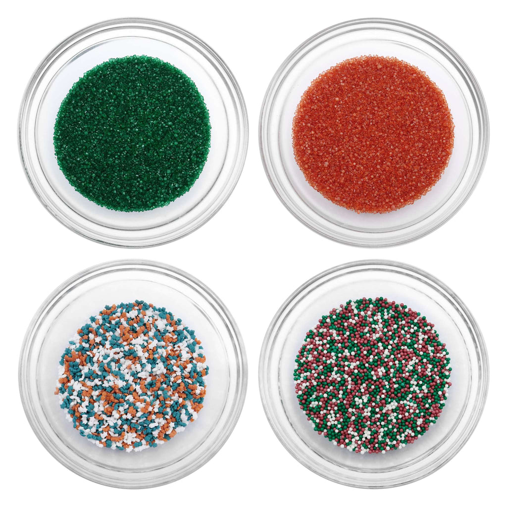 Set de 4 Sprinkles Navideños - Alegría Festiva (420g)