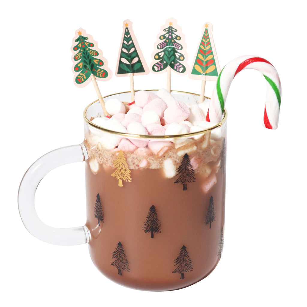 Weihnachts Leckereien-Picker - Weihnachtsbäume (24 Stück)