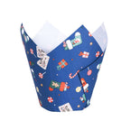 Santa's Workshop Tulip Shaped Muffin Cases Pk/24