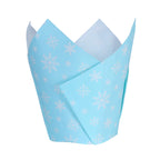 Tulipas Navideñas para Muffins - Congelado (Set de 24)