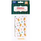 12 Bögen Backpapier für Weihnachtsleckereien & Geschenke - Lebkuchenmann