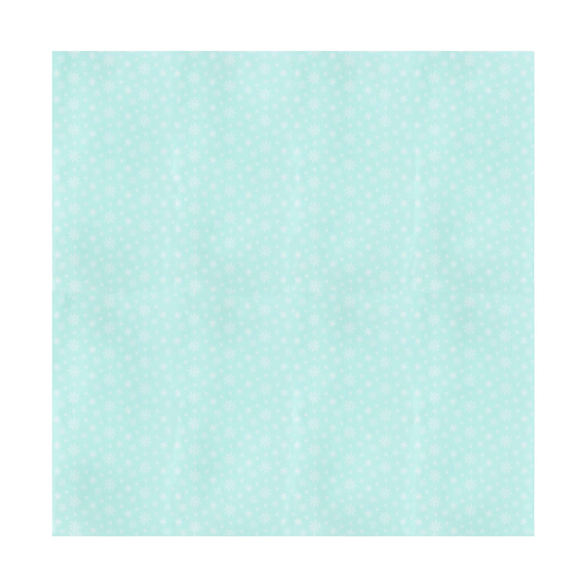 12 Bögen Backpapier für Weihnachtsleckereien & Geschenke - Schneeflocken