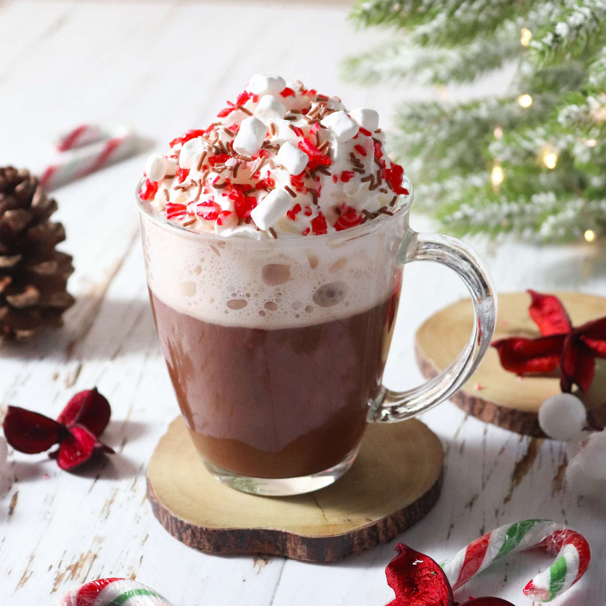 Noël Set de 3 Toppings pour Chocolat Chaud (400g)