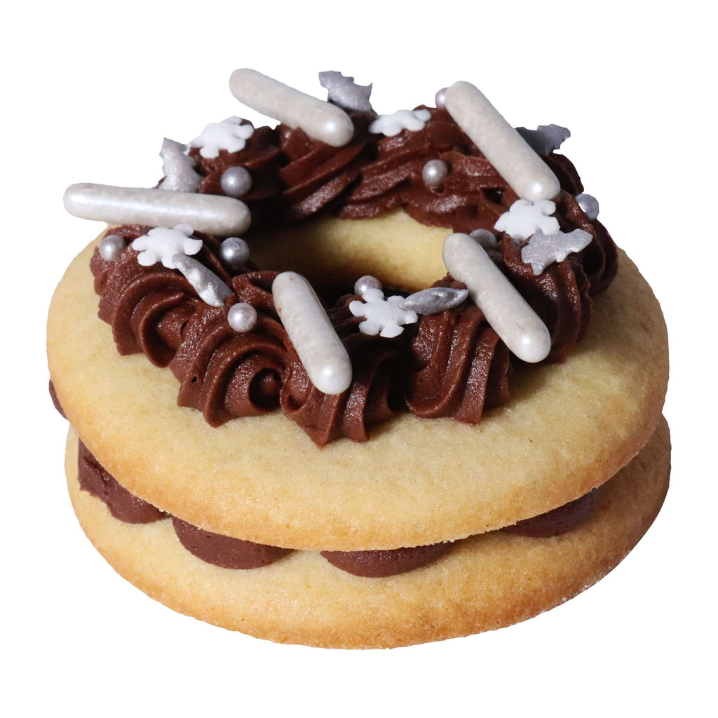 Noël Sprinkles - Étoiles Argentées Brillantes (160g)