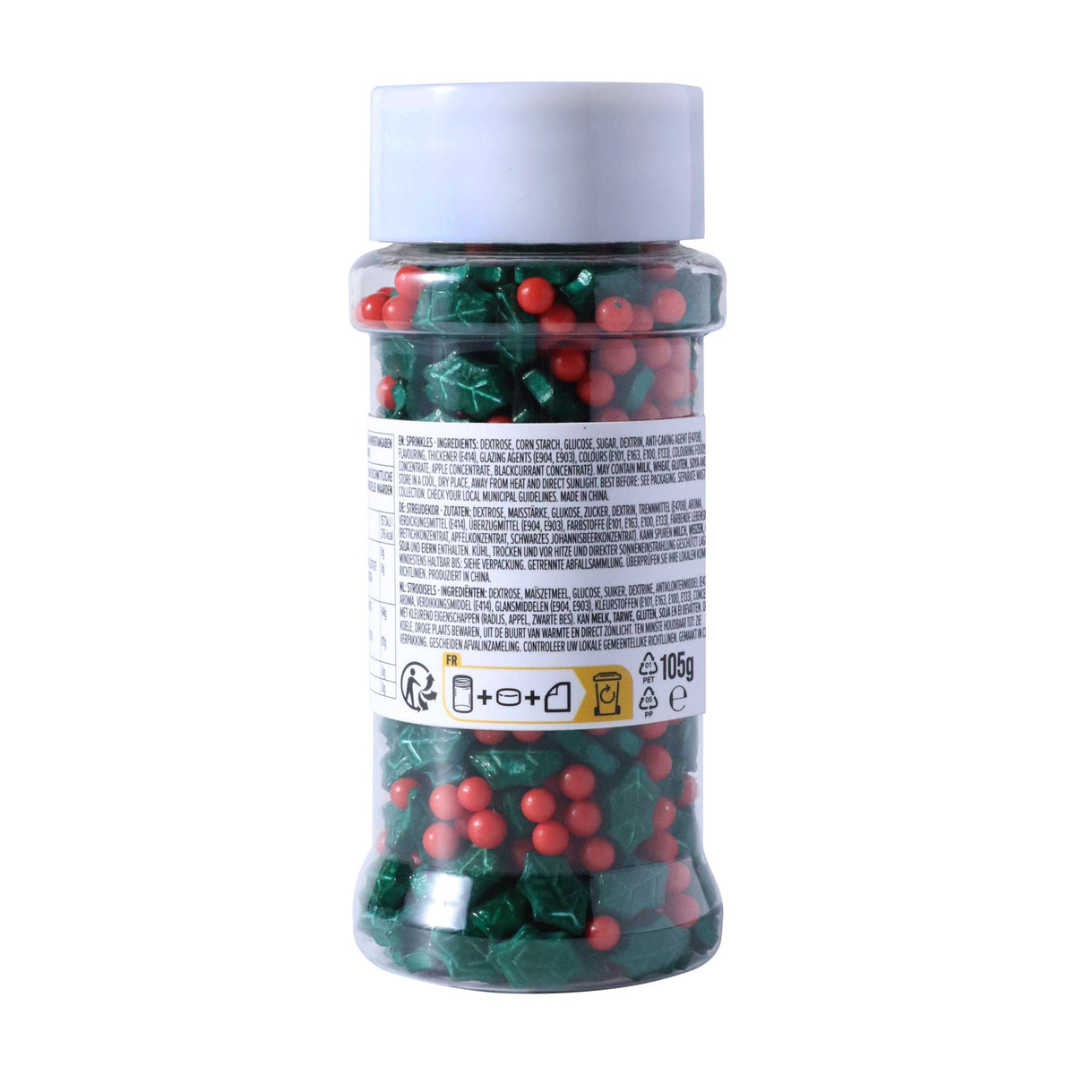 Holly & Berries Sprinkle Mix (80g)