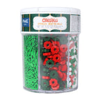 Deck The Halls 6 Cell Sprinkle Set  (158g / 5.57oz)
