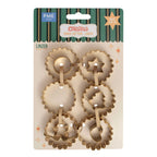 Linzer Cookie Cutters Set Of 6