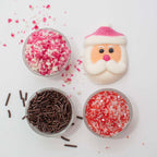 Heiße-Schokolade-Dekorationsset - Pummeliger Weihnachtsmann (260g / 9,17oz)