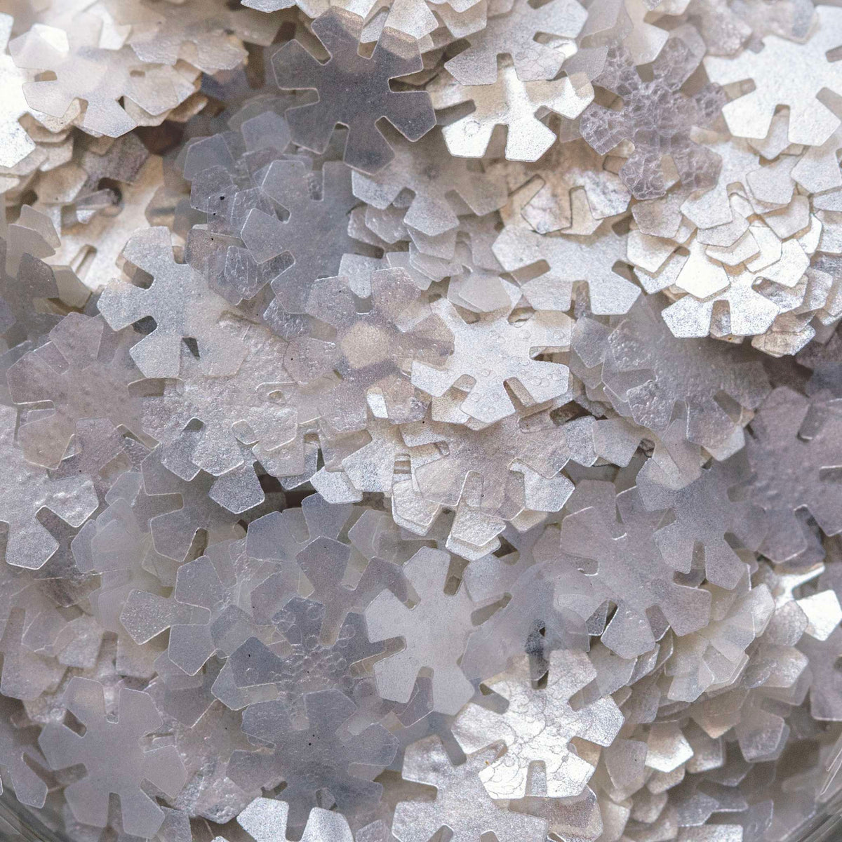 Snowflakes Glitter Shapes (0.03oz / 1g)