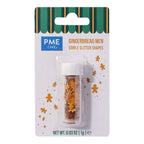 Essbare Glitzerfiguren - Lebkuchenmänner (1g / 0,03oz)
