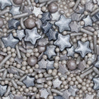 Silver Snowflake Sprinkle Mix (2.68oz / 76g)