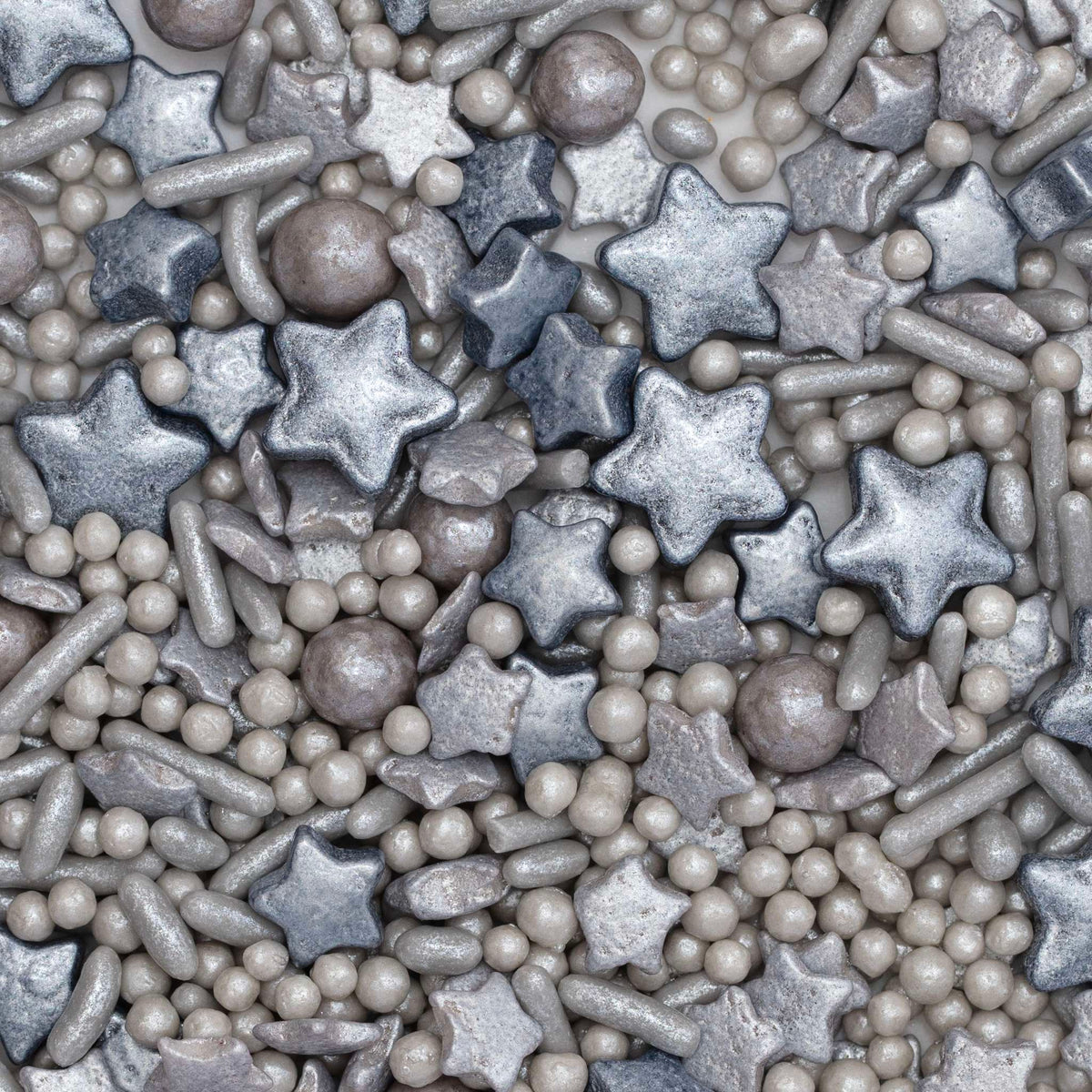 Silver Snowflake Sprinkle Mix (2.68oz / 76g)