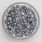 Silver Snowflake Sprinkle Mix (2.68oz / 76g)