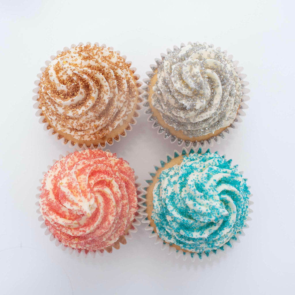 Starsugar Classic Christmas Edible Glitter Sugar Sprinkles (4.23oz / 120g)