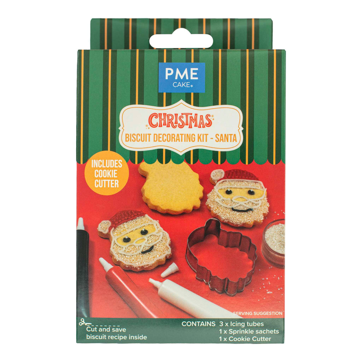 Kit de Décoration de Biscuits - Père Noël Pk/5 (116.7g)