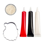 Kit de Décoration de Biscuits - Père Noël Pk/5 (116.7g)