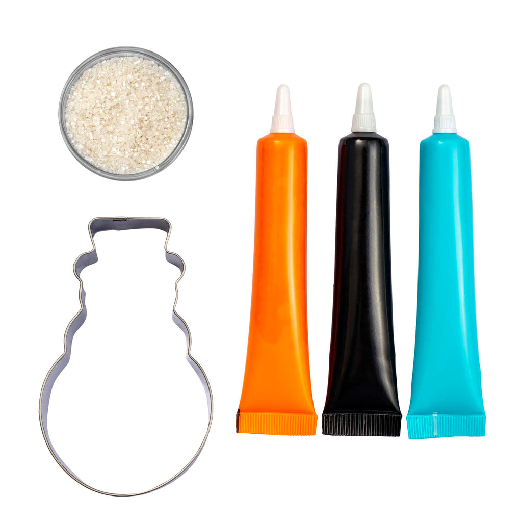 Kit de Décoration de Biscuits - Bonhomme de Neige Pk/5 (116.7g)