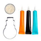 Kit de Décoration de Biscuits - Bonhomme de Neige Pk/5 (116.7g)