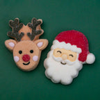 Marshmallow Treats - Weihnachtsmann & Rudolph Pk/12 (180g / 6.34oz)