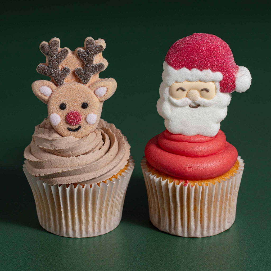 Marshmallow Treats - Weihnachtsmann & Rudolph Pk/12 (180g / 6.34oz)