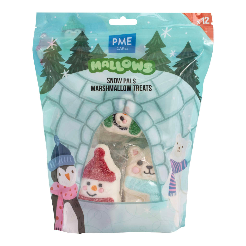Marshmallow Treats - Sneeuwvriendjes, 12-pack (180g / 6.34oz)