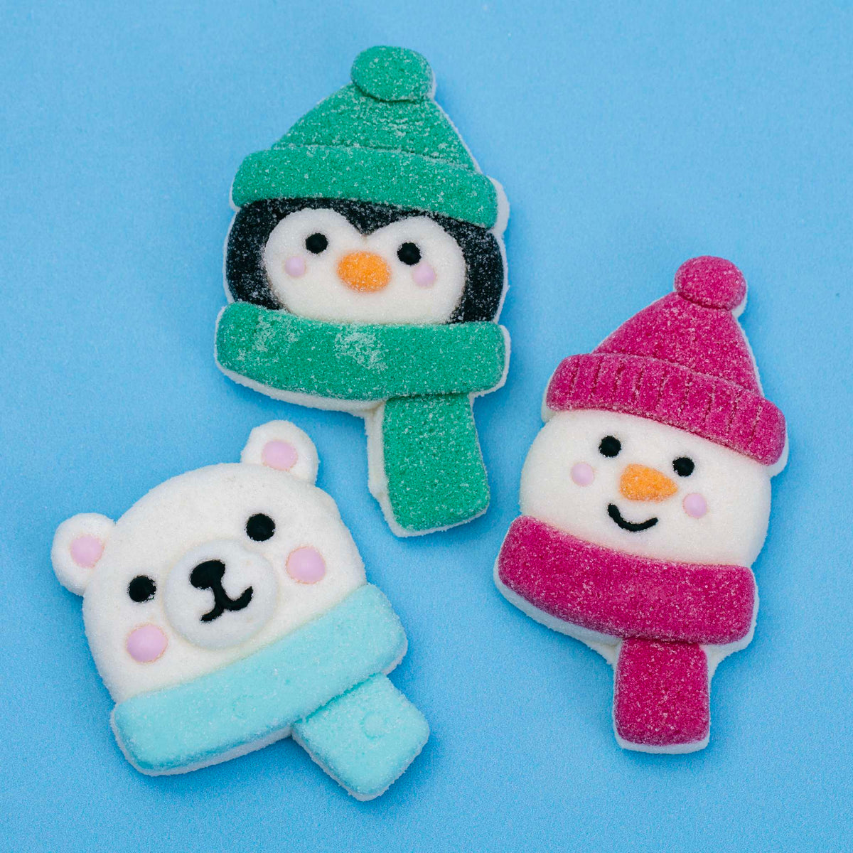 Snow Pals Marshmallow Treats Pk/12 (180g / 6.34oz)