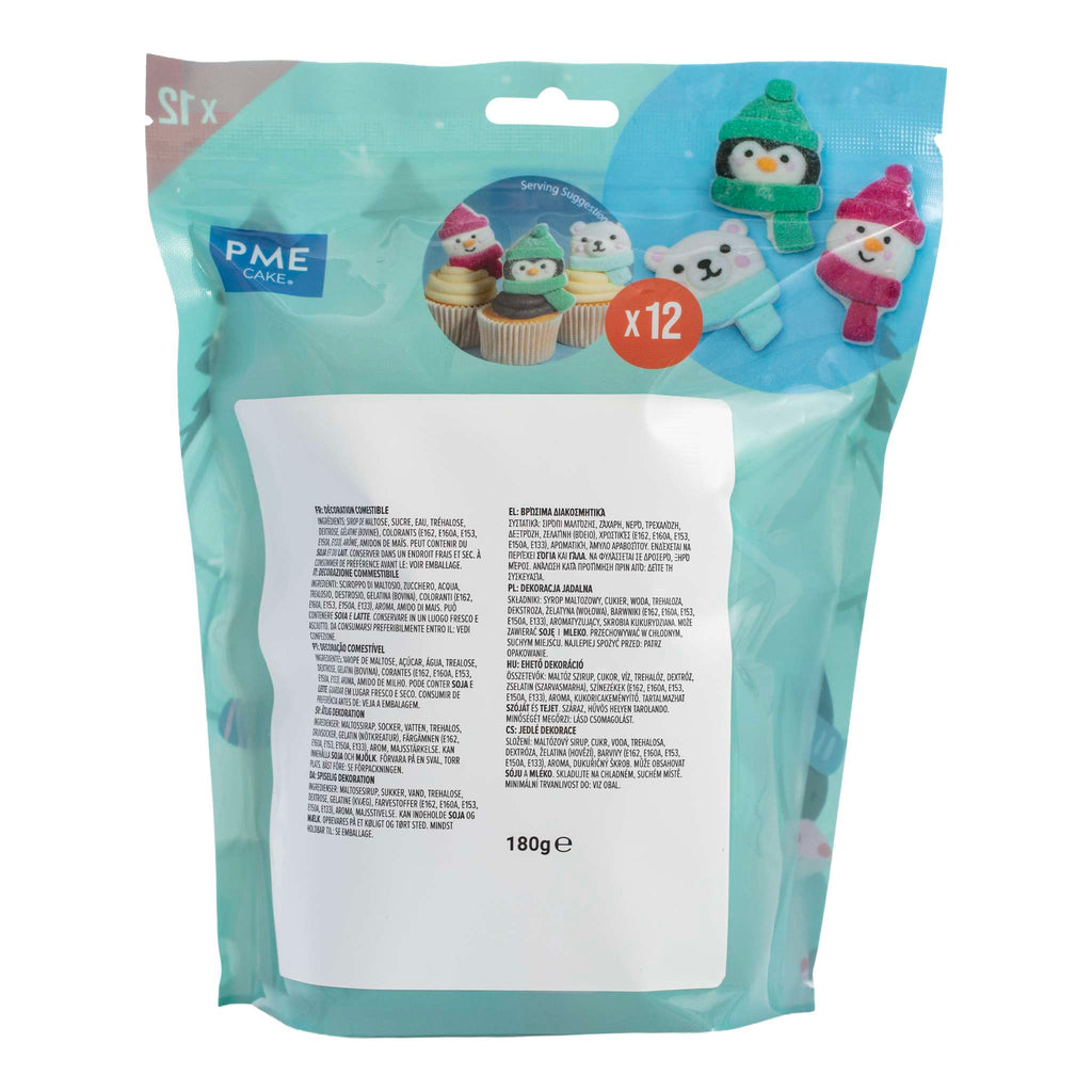 Marshmallow Treats - Sneeuwvriendjes, 12-pack (180g / 6.34oz)