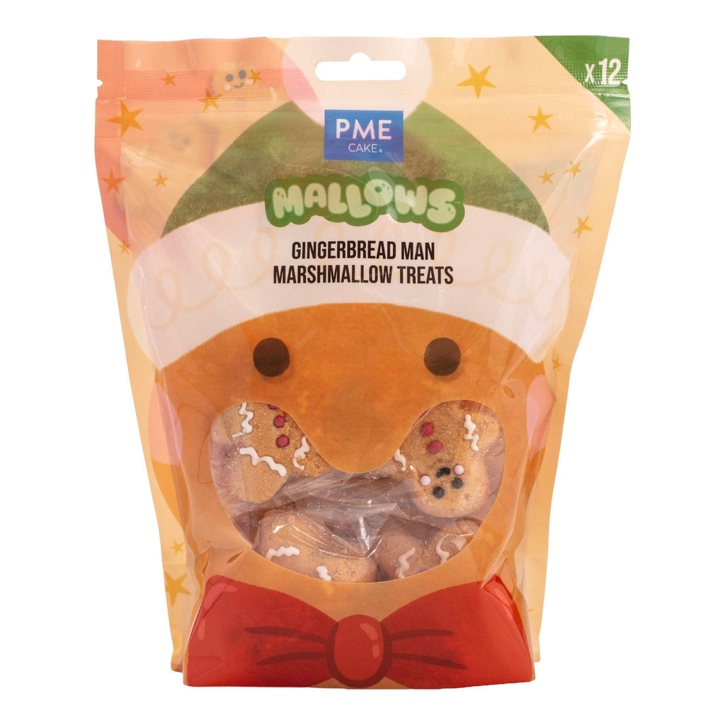 Marshmallow Treats - Lebkuchenmann Pk/12 (180g / 6.34oz)