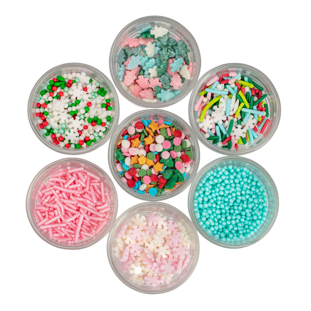 Assortiment de Sprinkles Pastel Pk/7 (52g)