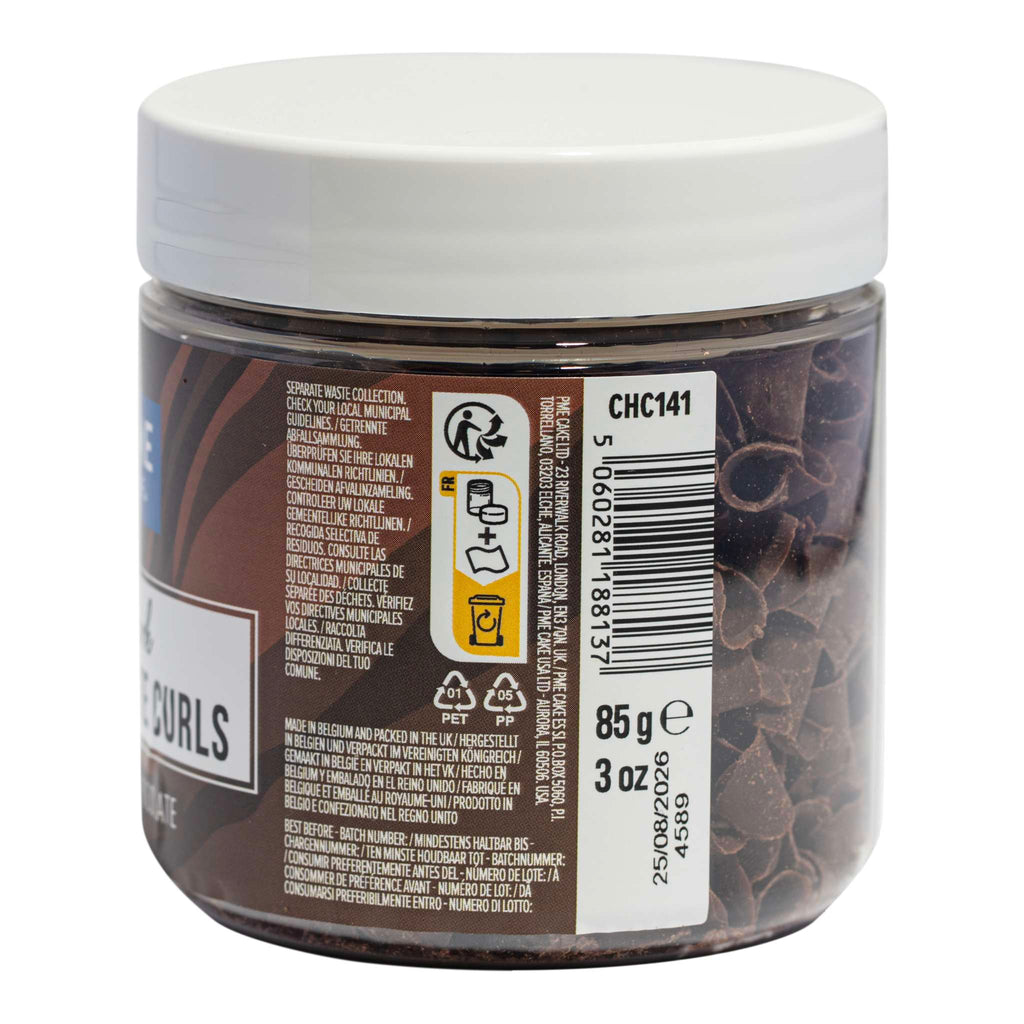 Dark Chocolate Curls (85g / 3oz)