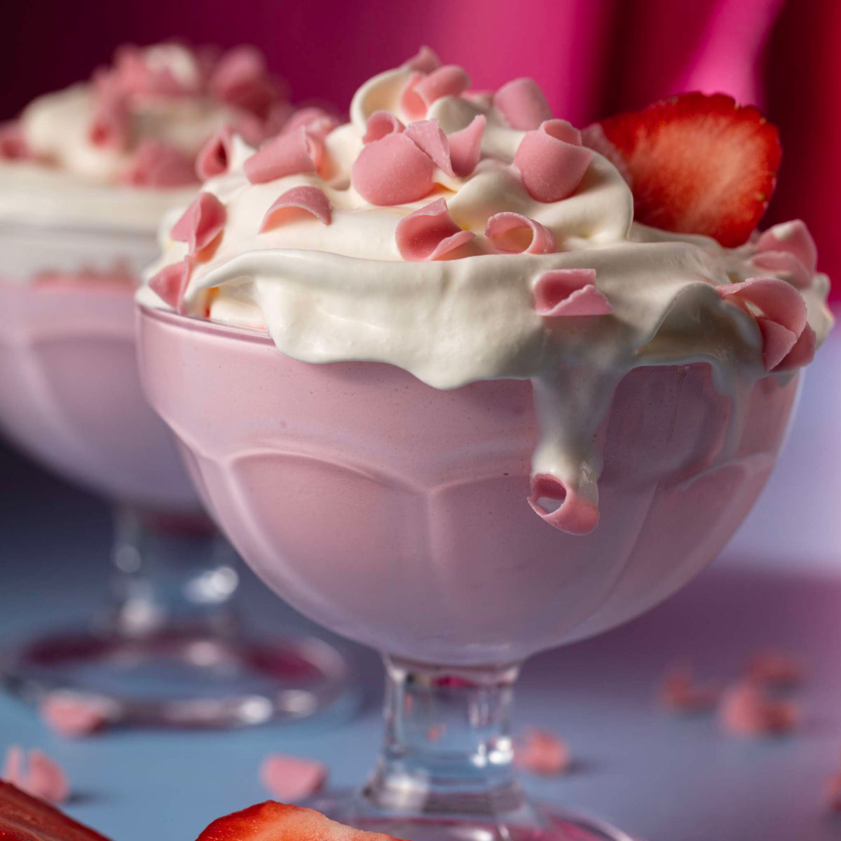 Copeaux et boucles de chocolat - Fraise (85g)