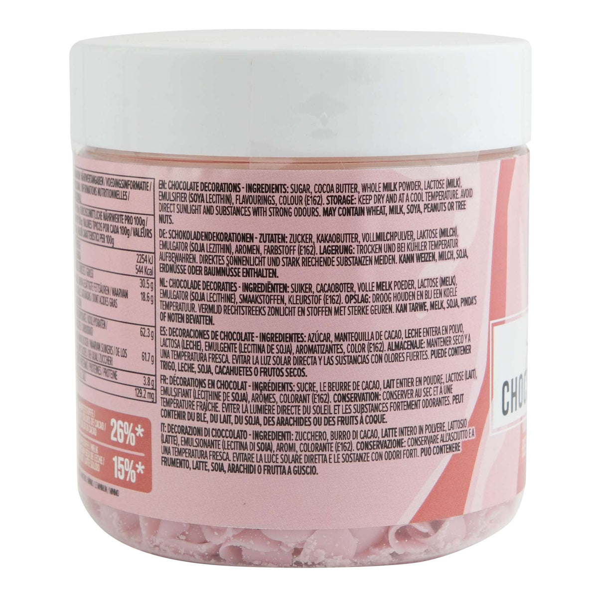 Schokoladenlocken - Erdbeere (85g)
