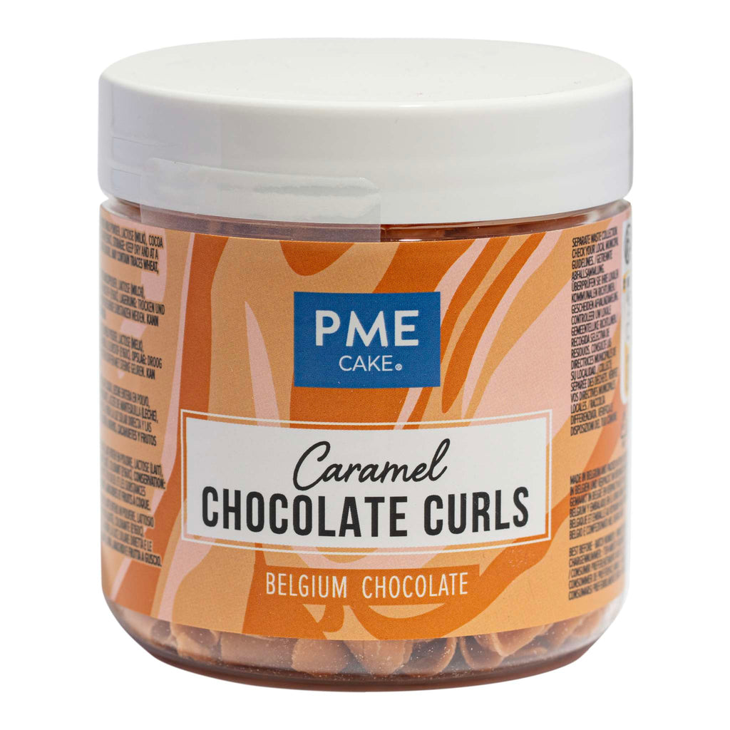 Copeaux et boucles de chocolat - Caramel (85g)