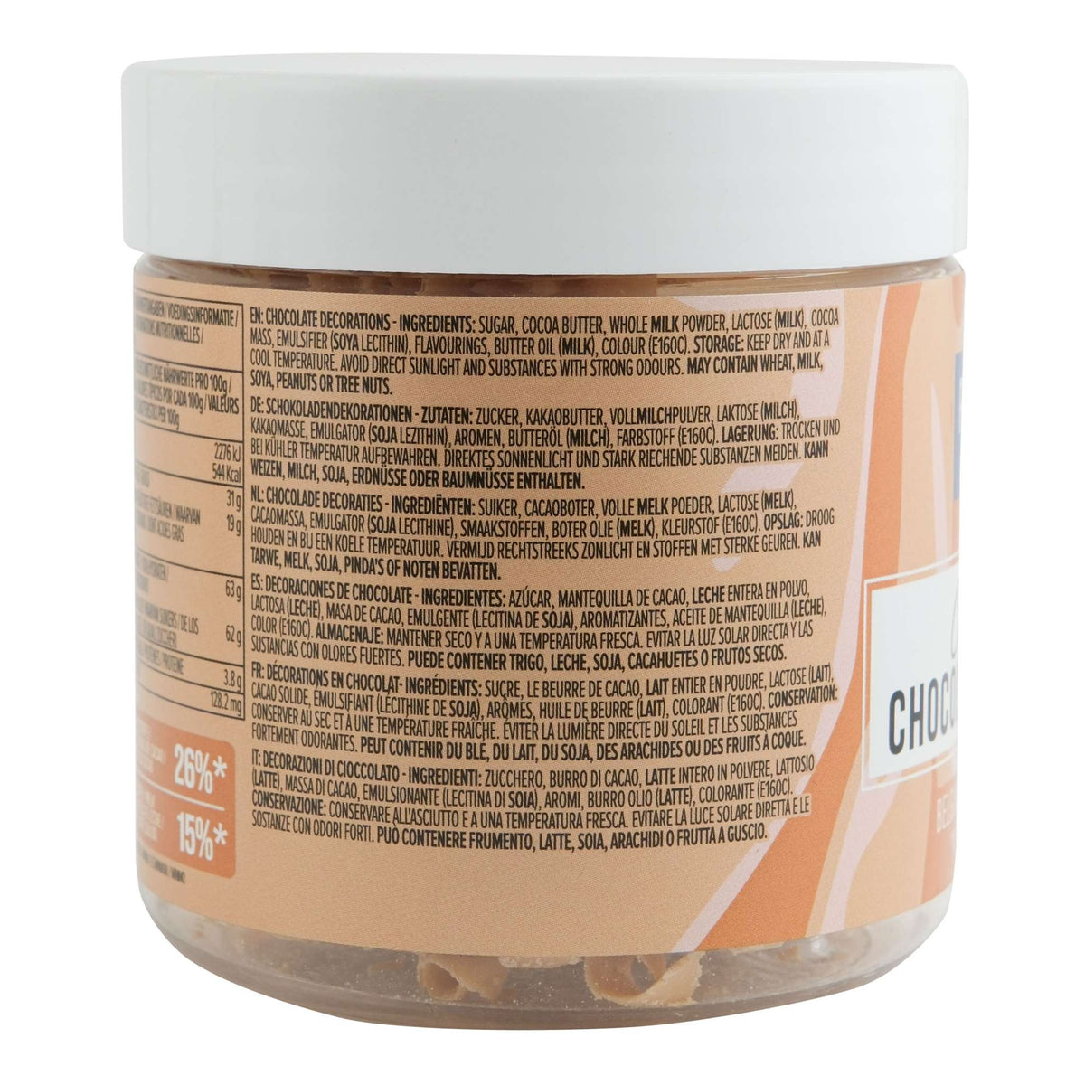 Chocoladekrullen - Karamel (85g)