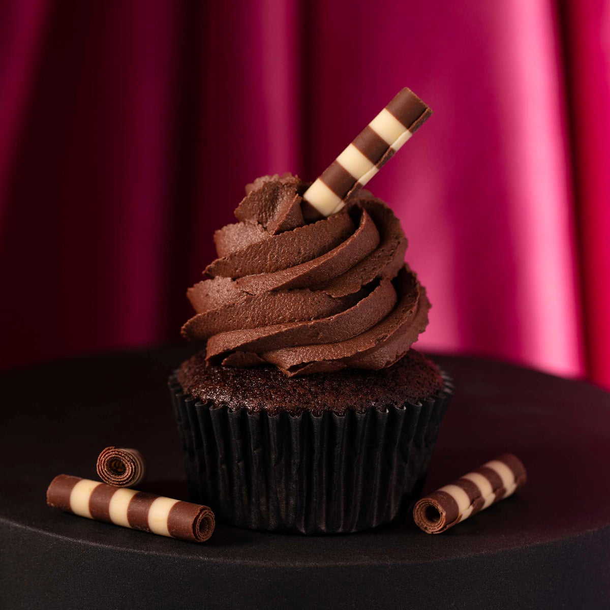 Copeaux et boucles de chocolat - Mini cigares rayés (100g)