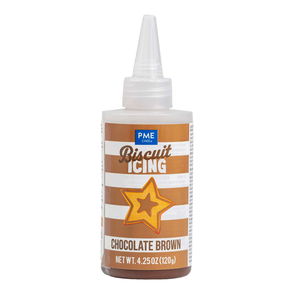 Chocolate Brown Biscuit Icing (4.25oz / 120g)
