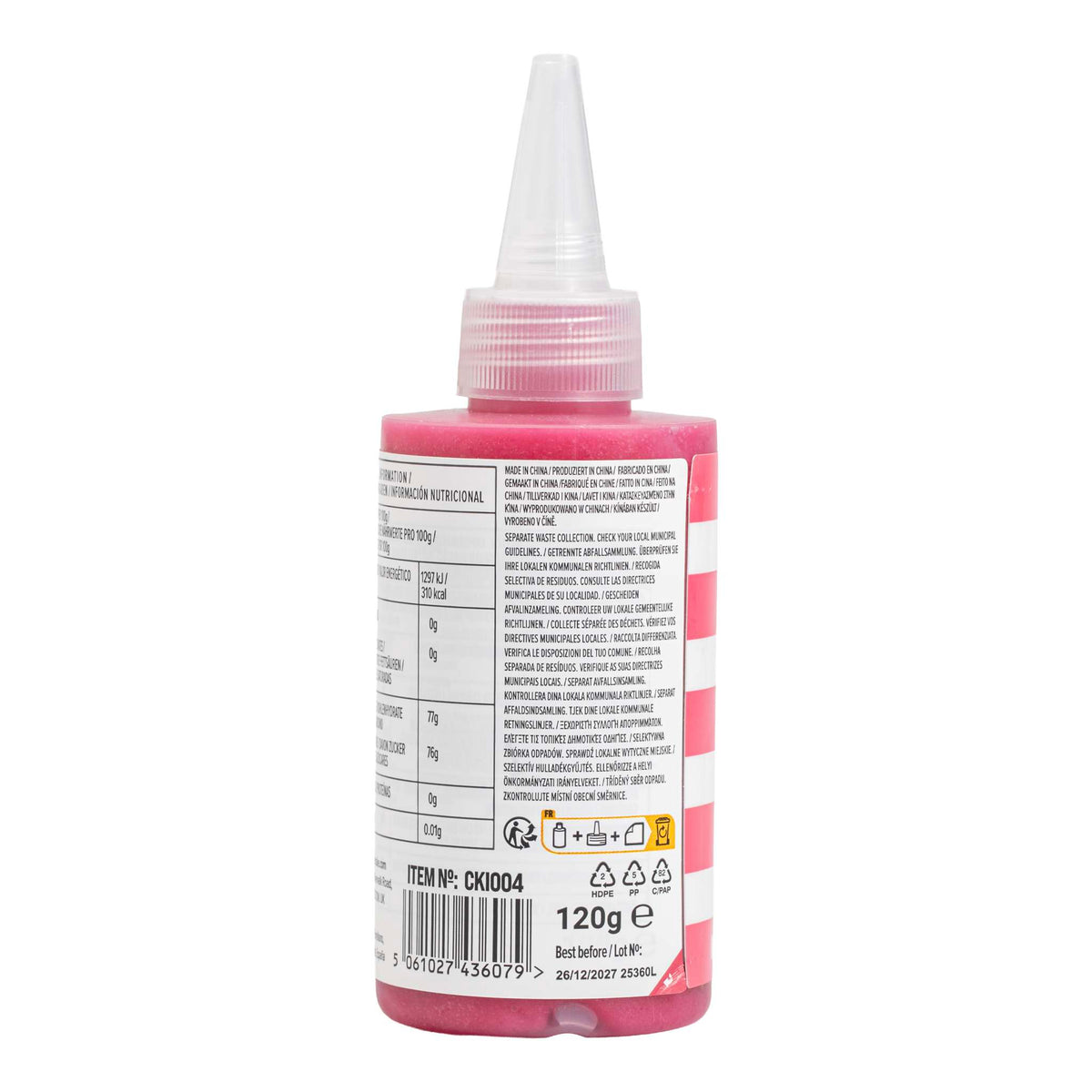 Pink Biscuit Icing (4.25oz / 120g)