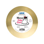 Round Gold Mirror Cake Card  (6in / 152mm)