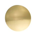 Round Gold Mirror Cake Card  (6in / 152mm)