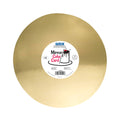Round Gold Mirror Cake Card (10in / 254mm)