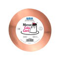 Round Rose Gold Mirror Cake Card (6in / 152mm)