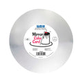 Spiegelende Taartkaart - Ronde Zilver 203mm (8 inch), Set van 3