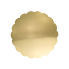 Carte de miroir pour gâteau - Or en coquille 203mm (8 pouces), Pack de 3