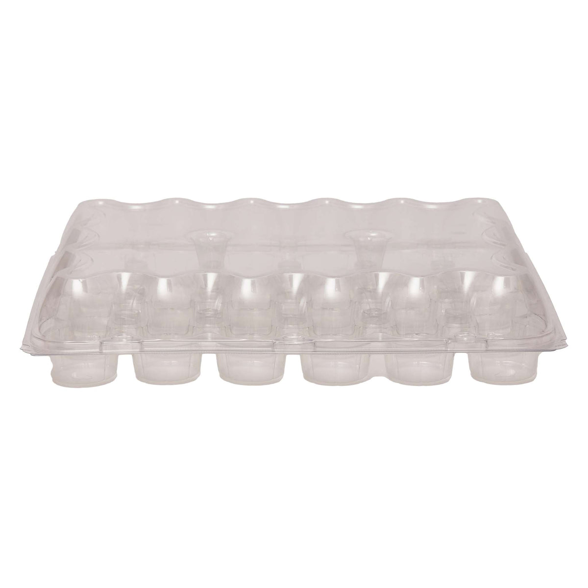 Cupcake Container - 24 Cavity Pk/3 (17 x 13 x 3.5" / 44 x 33 x 9cm)
