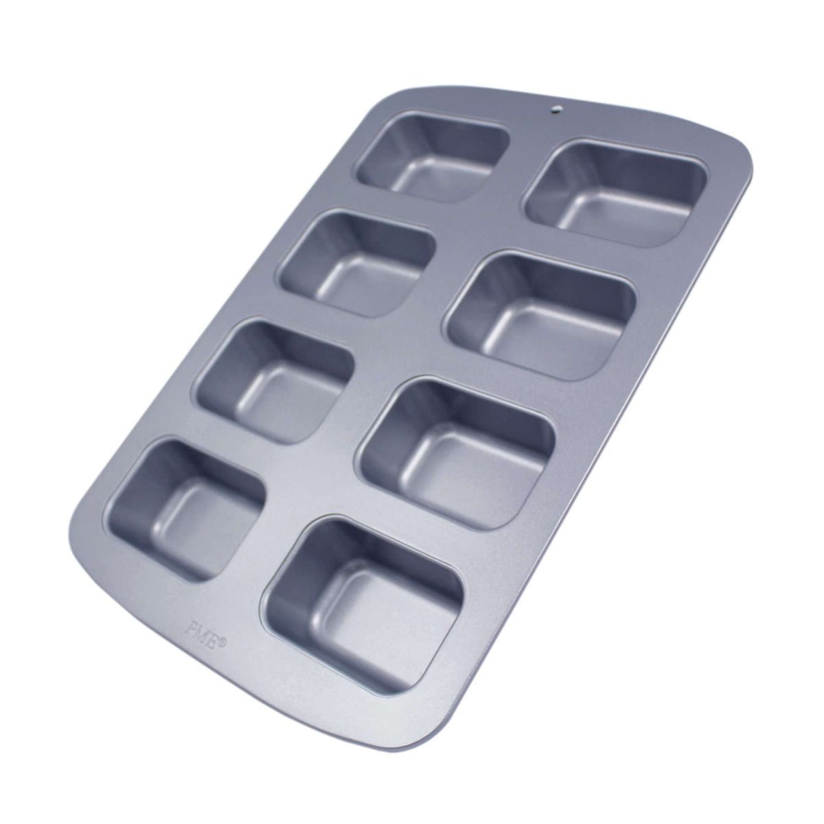 8 Cup Non-Stick Well Mini Loaf Pan